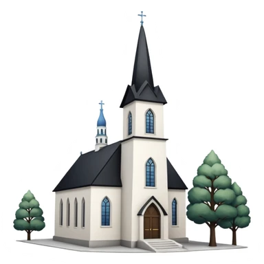 finnish church sticker