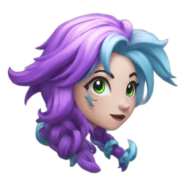 Jinx-leagueoflegends sticker