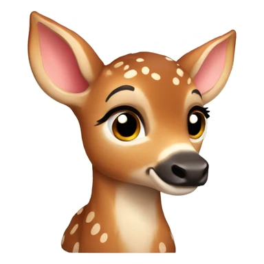 little fawn sticker