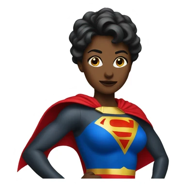 Super woman symbol  sticker