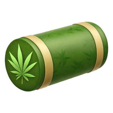 marijuana roll sticker