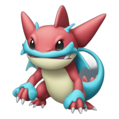 Salamence pokemon sticker