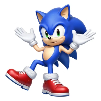Sonic the hedgehog sticker