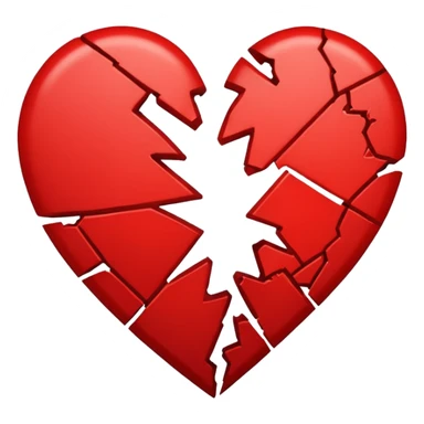 CORAZON ROTO sticker