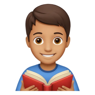 Storybook with kid sticker