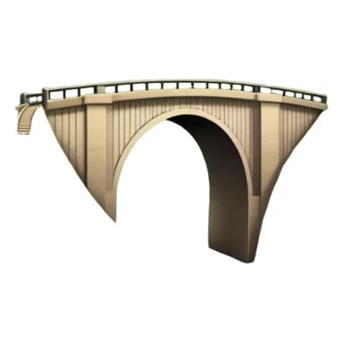 building bridge tunnel hill sticker