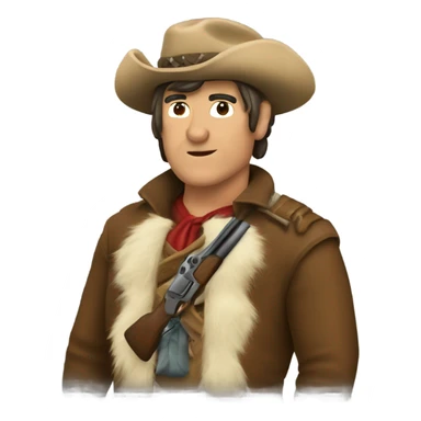 Davy Crockett sticker