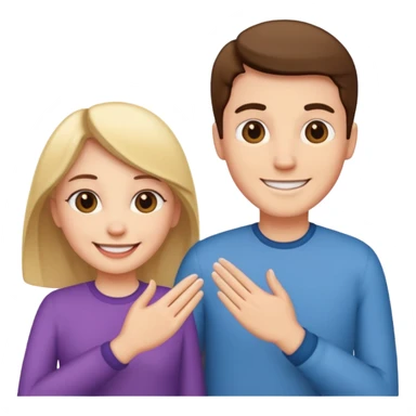couple holding hands sticker