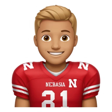 Nebraska corn husker  sticker
