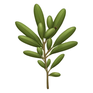 olive branch sticker