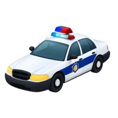 Police Car Light Emoji sticker