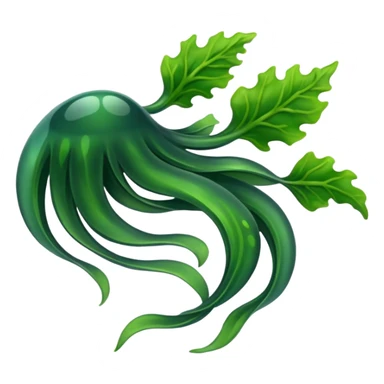 Seaweed in sea sticker