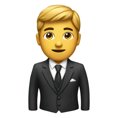 Un traje elegante sticker