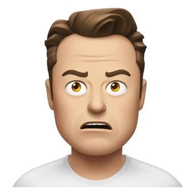Elon Musk angry sticker