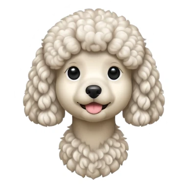 Смущений пудель  sticker