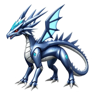 Dialga-Kyurem-Pokémon-Fakémon-creature sticker