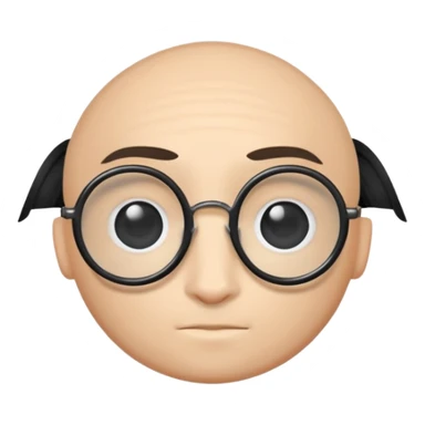 Harry Potter glasses with the scar and without the face  sticker