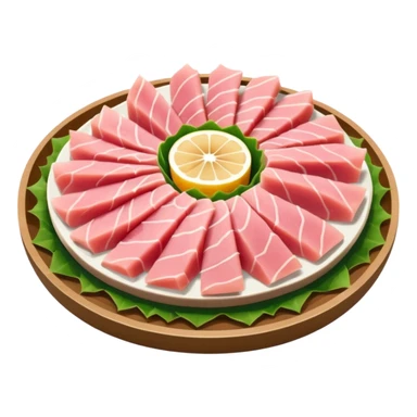 light pink sashimi  sticker