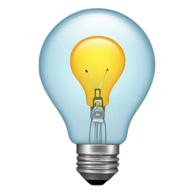 lightbulb inside thought-bubble sticker