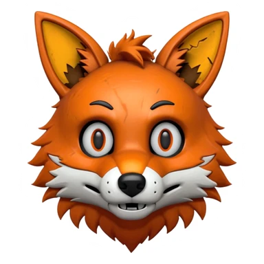 FNAF FOX'ta sticker