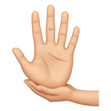 hand help sign  sticker