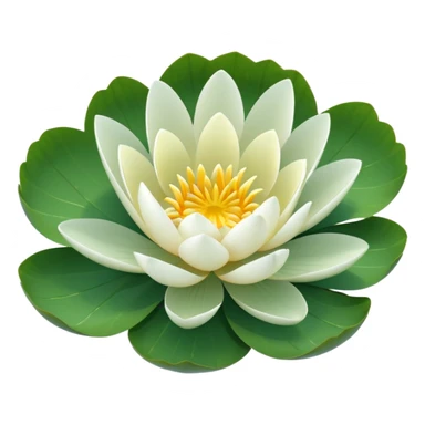 water lily sticker