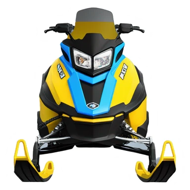 Snowmobile polaris khaos  sticker