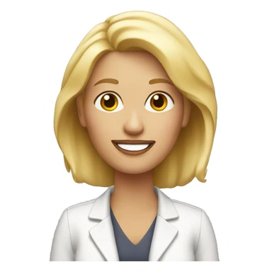 blond-50 years old-woman sticker