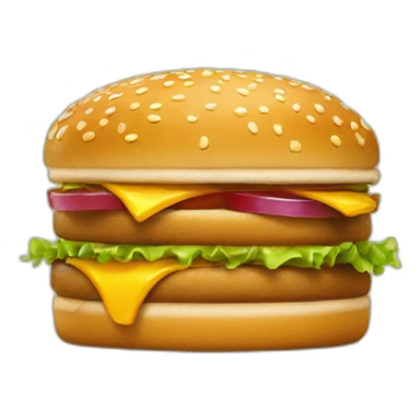 mcdonald's bigmac sticker