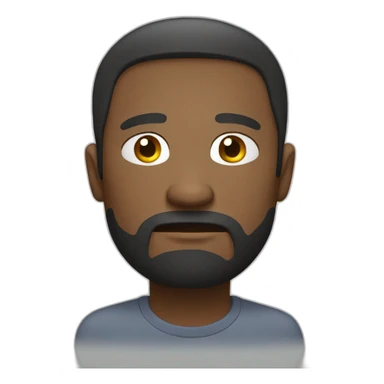 tired man white sticker