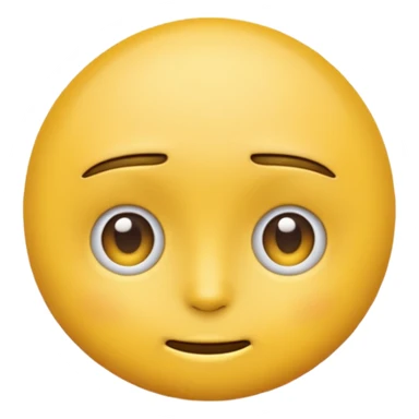 Can you make a emoji turned to the left but it’s giving a side eye sticker