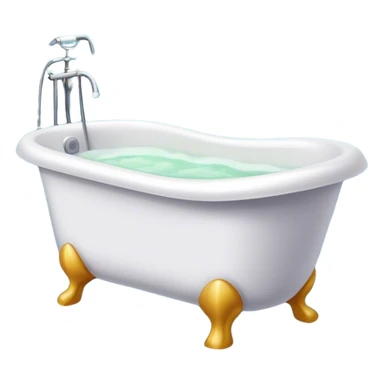 una bañera de hidromasaje en un cuarto de baño sticker