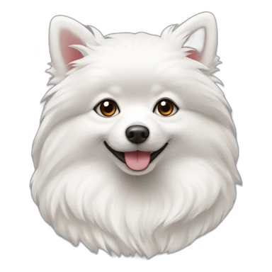 Japanspitz weiß und europäisch kurzhaar sticker