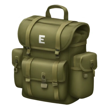 military bag sticker