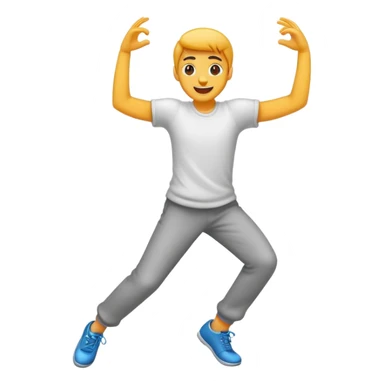 Dance on rip sticker