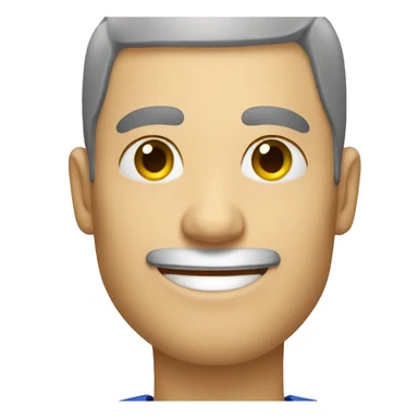 French man wink  sticker