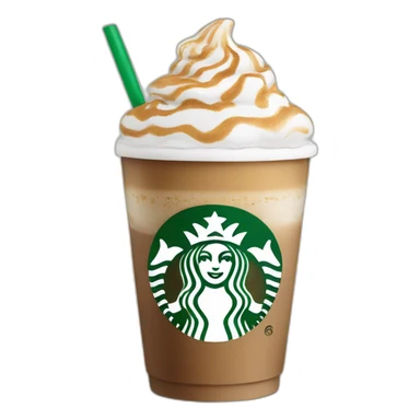 Starbucks latte sticker