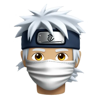 kakashi from naruto sticker