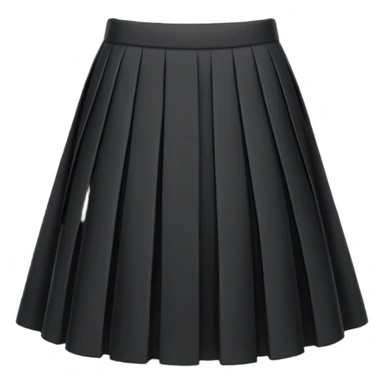 black skirt sticker