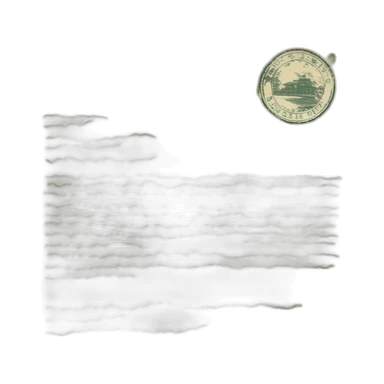 document with stamp sticker