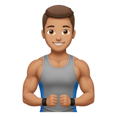 Gym trainer sticker