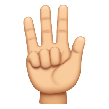 West side hand sign sticker