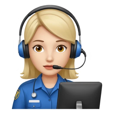 Emergency Dispatcher. sticker