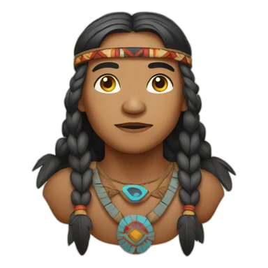 american indian sticker