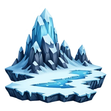 frozen land sticker