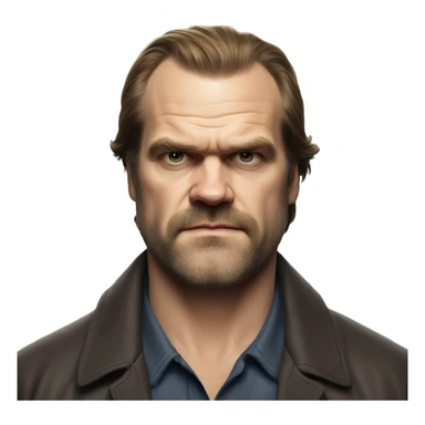David harbour sticker