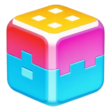 retro game object sticker