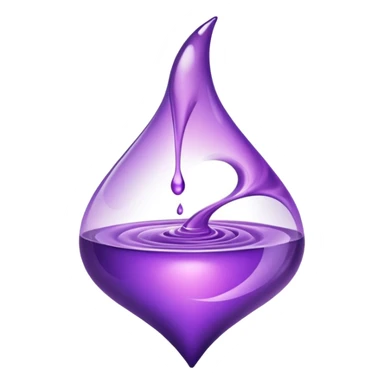 Purple love elixir sticker
