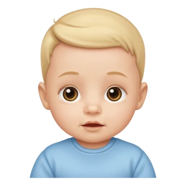 baby unique looking sticker