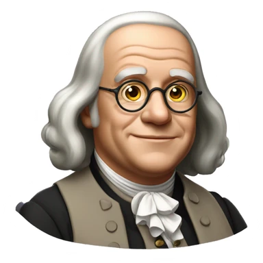 Benjamin Franklin sticker